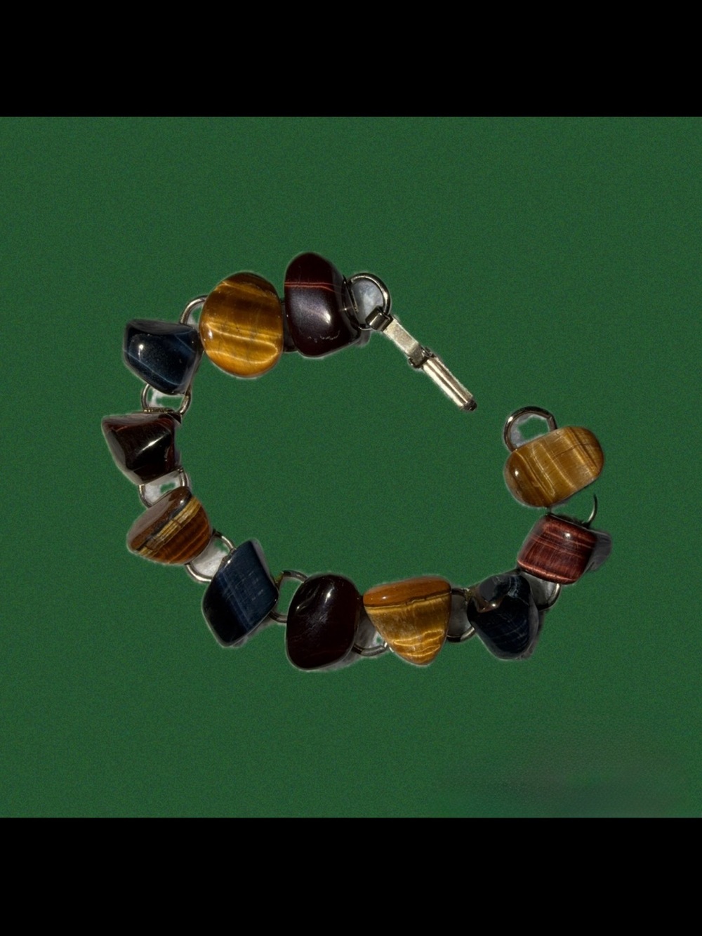 Multicolor Tiger Eye Beaded Bracelet - Women Jewelry